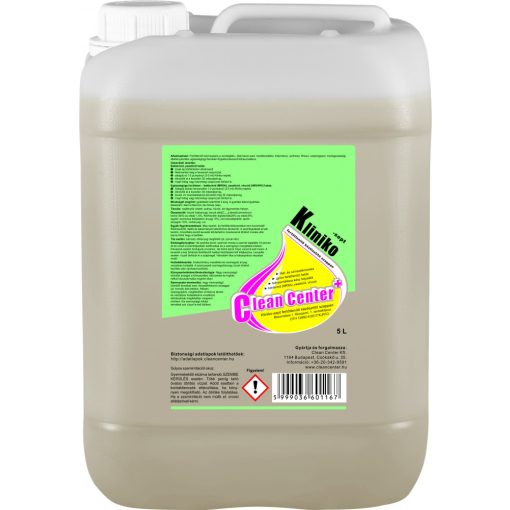 CC Kliniko-Sept fertőtlenítő kéztisztító szappan 5 liter 