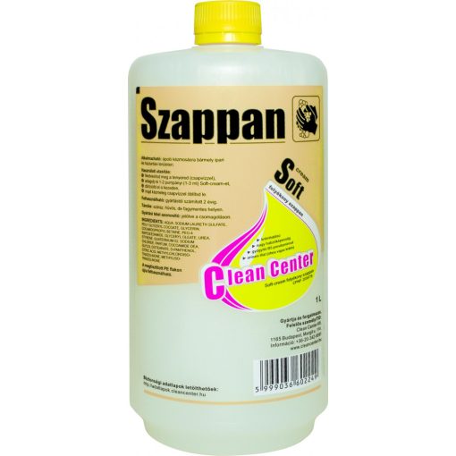 Soft-cream folyékony szappan 1 liter 