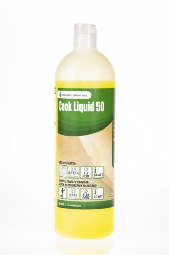 Cook Liquid 50 citrom illatú általános mosogatószer 1 kg 