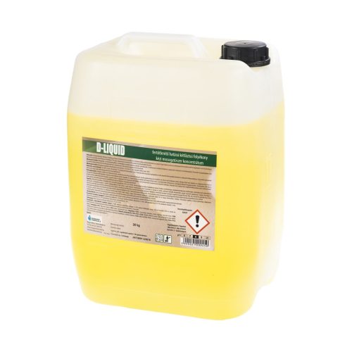 D-Liquid fertőtlenítő hatású kétfázisú kézi mosogatószer 20 kg 
